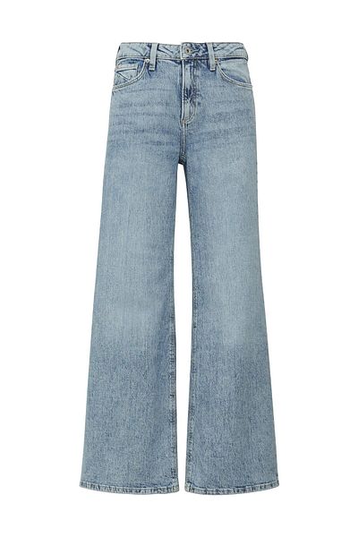 QS by s.Oliver Catie Denim - Vysoký pas, široká noha