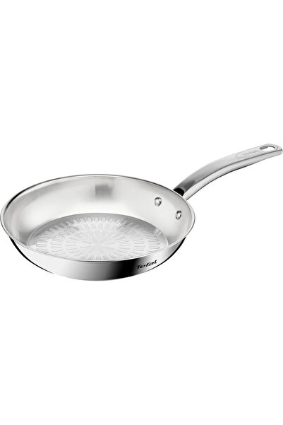 TEFAL مقلاة إنتويشن 24 سم | ستانلس ستيل ممتاز 18/10 | تحمير مثالي | سهولة الف...