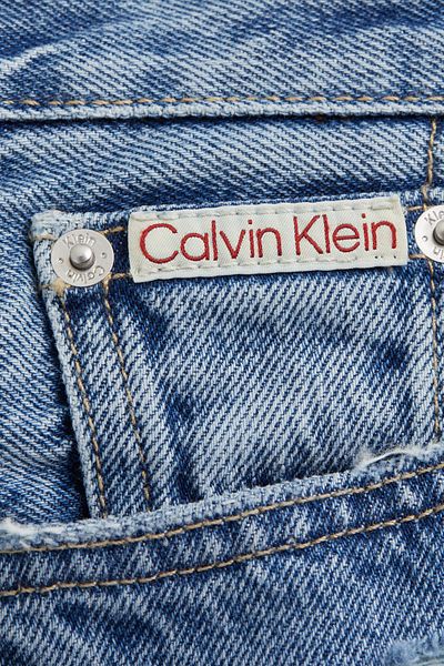 Calvin Klein Autentické Slim Fit Straight Kalhoty