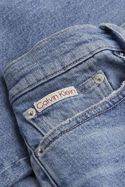 Calvin Klein Autentické Slim Fit Straight Kalhoty