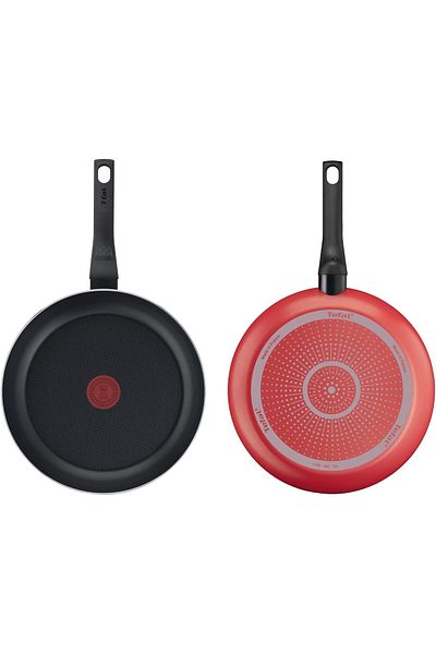 TEFAL Frypan 28 cm | Easy Clean | Aluminium | Non stick coating | Thermo signal heat indicator |  B5720653