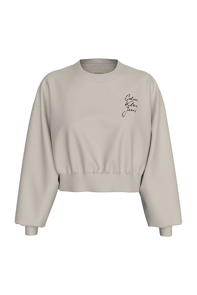Calvin Klein SKRIPT INSTITUCIÁLNÍ CREWNECK