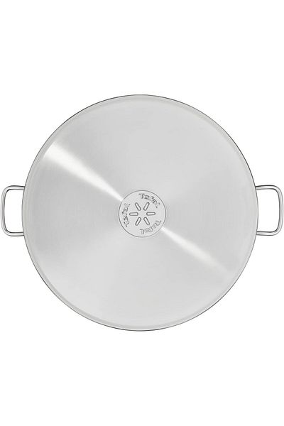 TEFAL Intuition XL stockpot | 32 cm | Premium Stainless steel 18/10 | XL Size | Robust Handles | B8647404