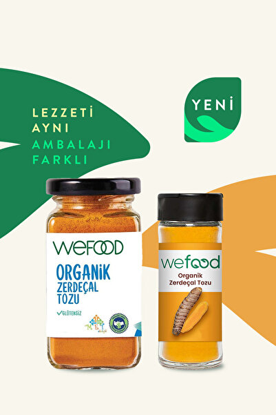 Wefood Organik Zerdeçal Tozu 55 gr 4'lü