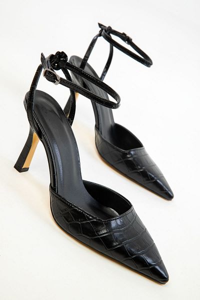 SOHO Black Krako Women's Classic Heeled Shoes 20339