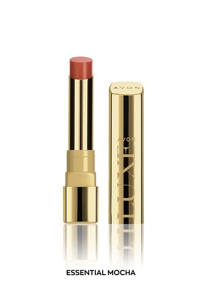 AVON Luxe Lipstick With Serum, Essential Mocha