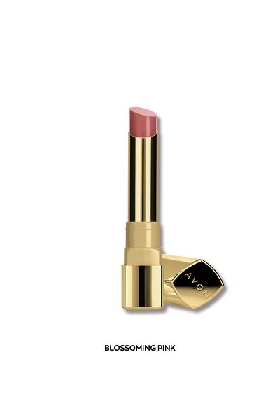 AVON Ruj Luxe Cu Serum, Blossoming Pink