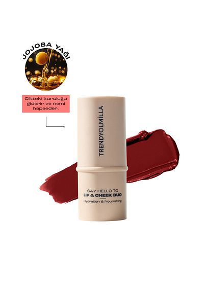 Trendyolmilla Beauty Natürlich aussehende Lippen- und Wangenfarbe Lip and Cheek Cherry Bomb TKZAW25LK00001