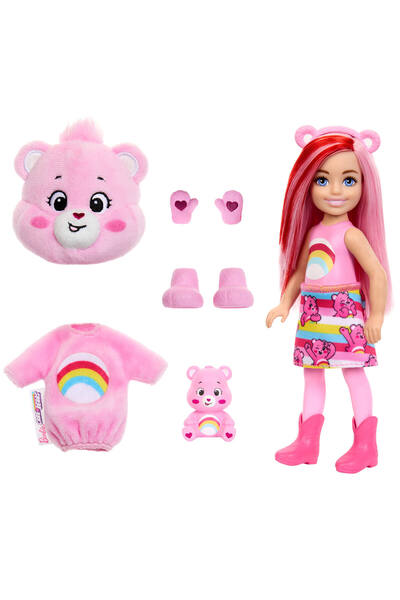 Barbie Sevimli Ayıcıklar™ Barbie Cutie Reveal™ Bebek Serisi Chelsea bebek, aksesuarlar JCN97