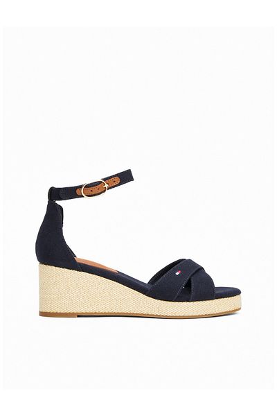 Tommy Hilfiger FLAG CRISS-CROS MID WEDGE ESPAD