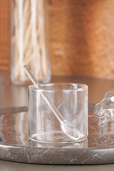 ACAR Glass Jar with Spoon - 180 ml