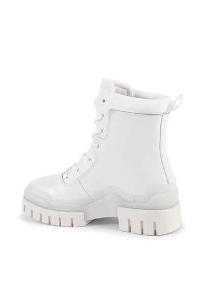 Calvin Klein Bílé dámské/dívčí kozačky a kozačky