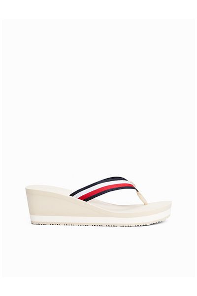Tommy Hilfiger TH CORPORATE WEDGE STRANDSZANDÁL
