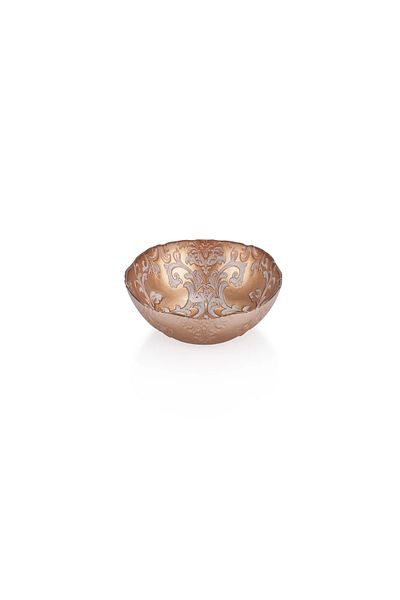 Schafer Palace Glass Snack Bowl 6 Pack Gold