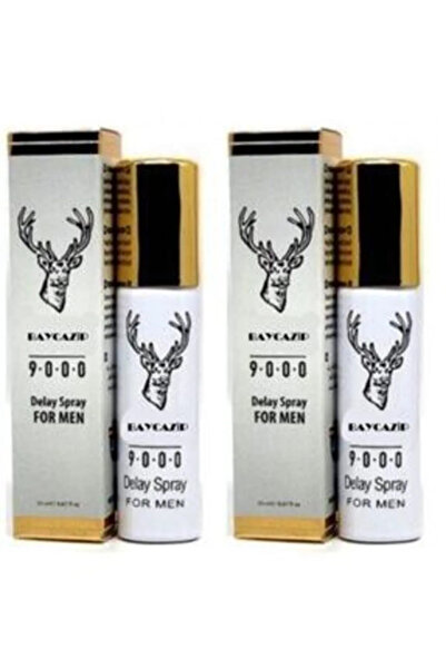 BayCazip 9000 Stag Sprey Uzun Deneyim Ürünü 2 Adet Gelir