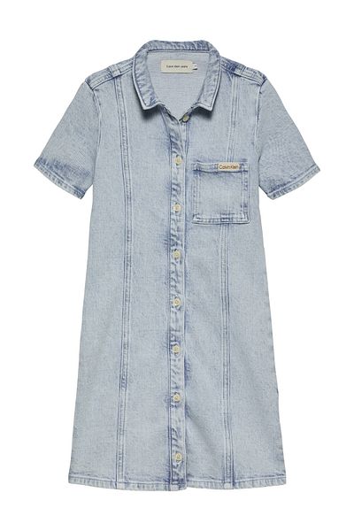 Calvin Klein Čistý stříbrný outfit - DENIM