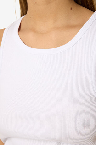 Noisy May Φωτεινή λευκή μπλούζα για γυναίκα και κορίτσι