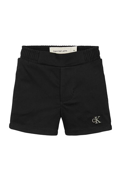 Calvin Klein BAVLNĚNÉ SATÉNOVÉ CHINO KRÁTKY