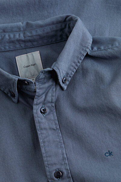 Calvin Klein GARMENT DYED LW TWILL L/S SHIRT