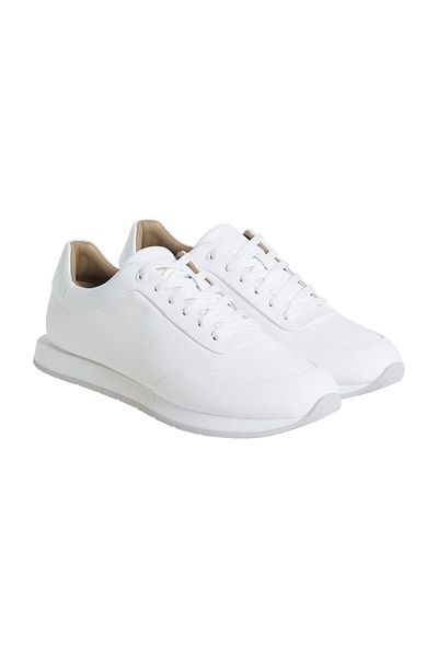 Calvin Klein LOW PROF RUNN - Boty Laceup Rubb LTH