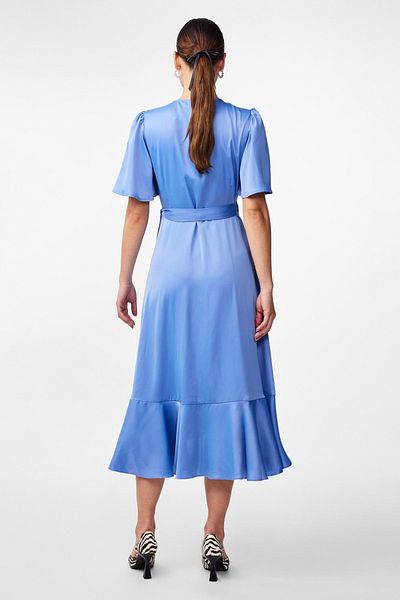 YAS. Rochie Wrap Midi YASTHEA - Marime 2/4, Model S. Noos