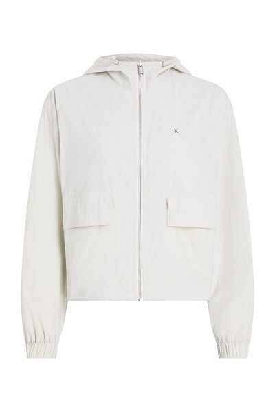 Calvin Klein Cotton Nylon Windbreaker Jacket