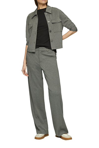 s.Oliver Τζέρσεϊ, ριμπ εργοστάσιο, βαμβακερό μείγμα, στρογγυλή λαιμόκοψη, casual, ελαστικό