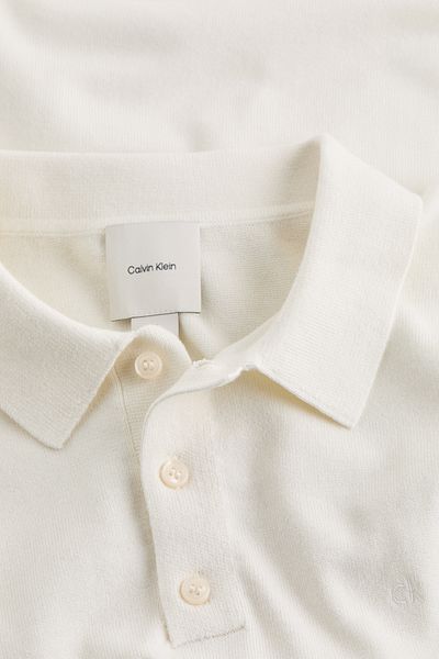 Calvin Klein Knitted Supima Cotton Polo S/S