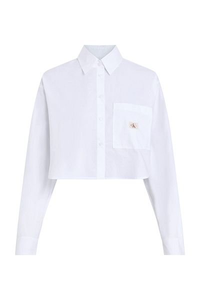 Calvin Klein TRIOC CROPED cu etichetă WOVEN
