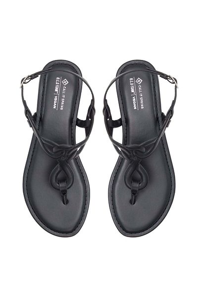 Call it Spring Infinity black women's sandals