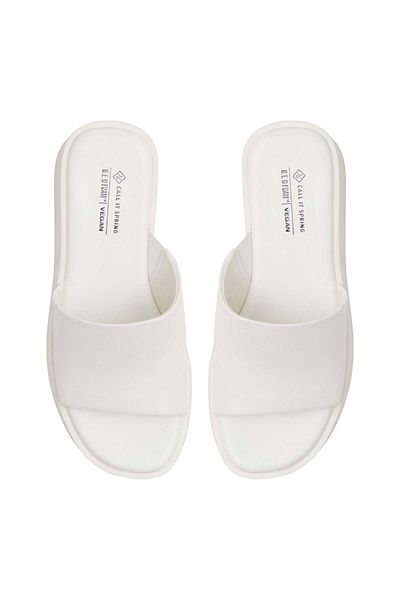 Call it Spring Tabatha White Women's Slippers