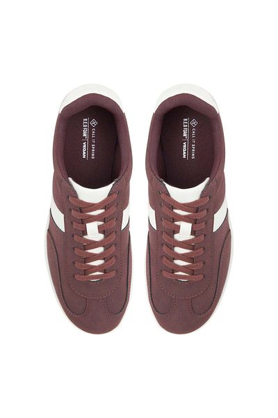 Call it Spring Impallaa maroon women's sneaker
