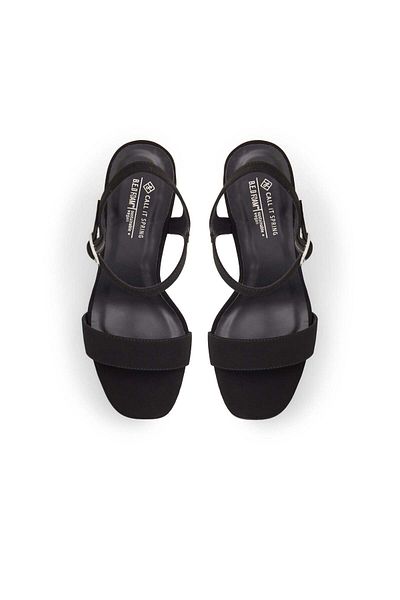 Call it Spring Gretchen black women's high heeled shoes
