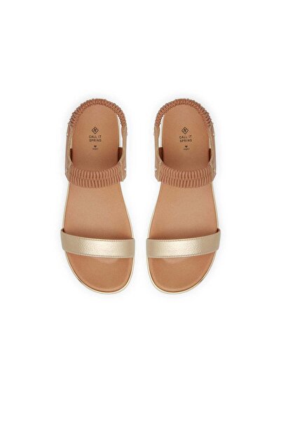 Call it Spring Rainia Gold Women's Sandals