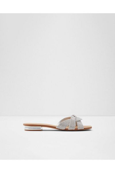 Aldo Coredith Silver Women's Slippers