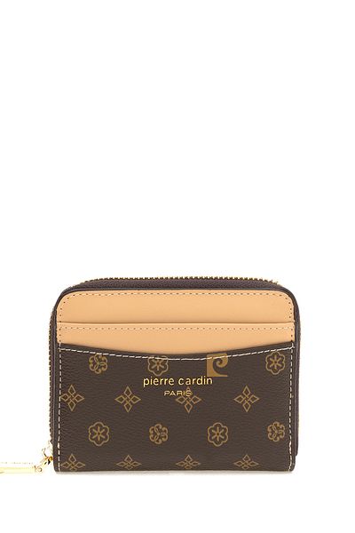 Pierre Cardin Brązowy Portfel Damski 06PC24K1039