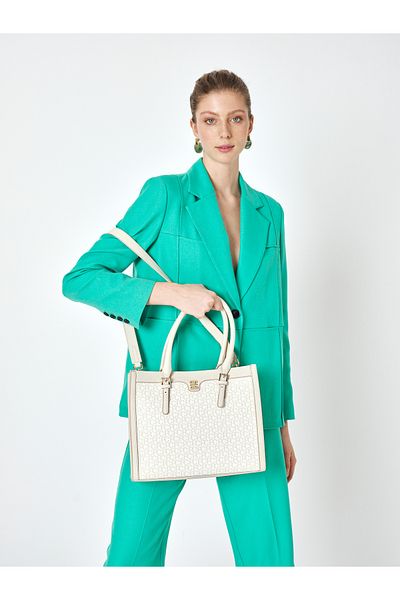 Pierre Cardin Vanilla Small Alphabet Women's Shoulder Bag 05Po25Y2013