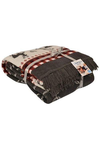 AKSU Double 180X220 Cotton Blanket Jesus