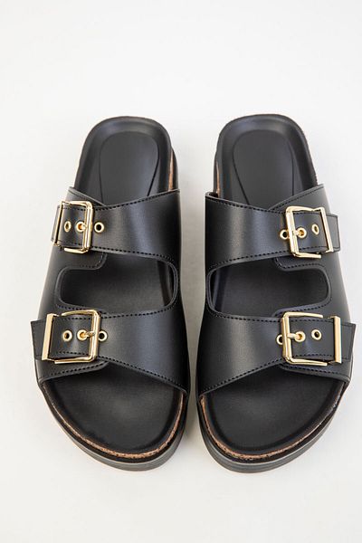 SOHO Women's Black Slippers 20327 - Comfortable and Stylish