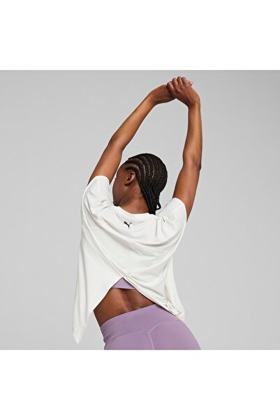 Puma Cloudspun Mix Tee - Reg Vapor Gray