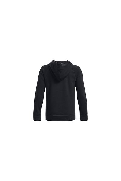 Under Armour Boys' Black Sweatshirt - 1379791 -001 Ua Rival Fleece Hood