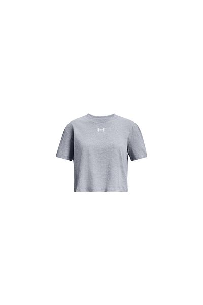 Under Armour Girl's UA Crop Sportstyle Logo Short Sleeve1380878-035