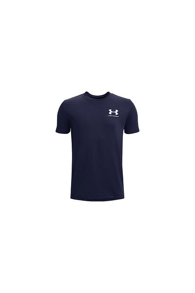 Under Armour Boy's Ua Sportstyle Left Chest Short Sleeve 1363280 -410