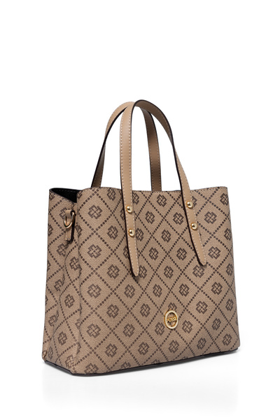 Fossil Women's Mink Shoulder Bag with Trams 05Fo25Y5046