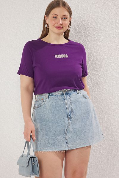 Trendyol Curve Stylish Top in Purple