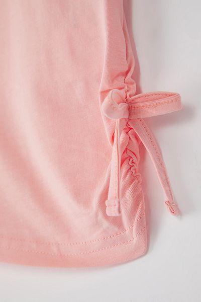 TRENDYOLKIDS Πλεκτό μπλουζάκι με στάμπα σε πούδρα - TKDSS25TS00062