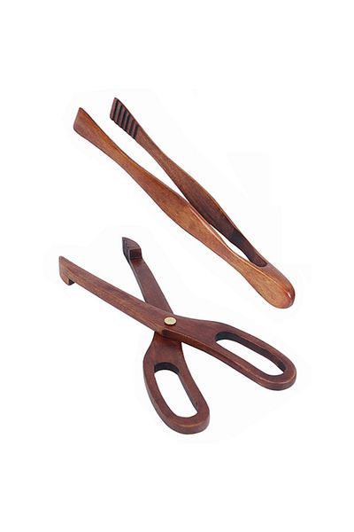 Choice P2pcjd 1-9pcs/set Wooden Kitchen Utensils Set, Wooden Spoons For Cooking, Utensils,natural Teak Woo