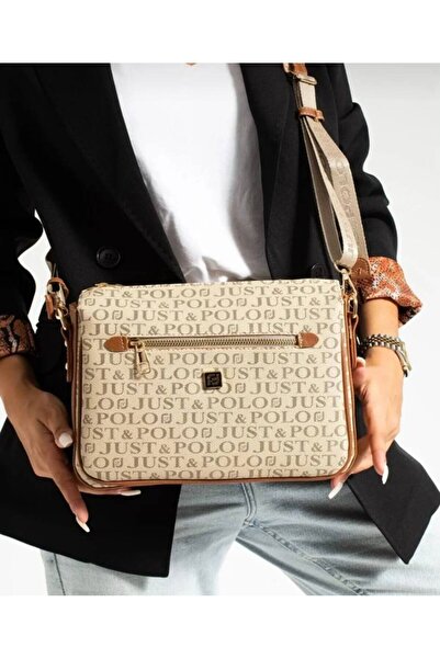 Just Polo حقيبة كروس نسائية من جست بولو بـ 6 أقسام TYC00ET 2068