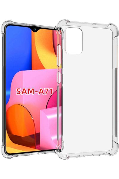 AWH Galaxy A71 Clear Case – Sleek, Shockproof & Ultra-Transparent for Ultimate Protection
