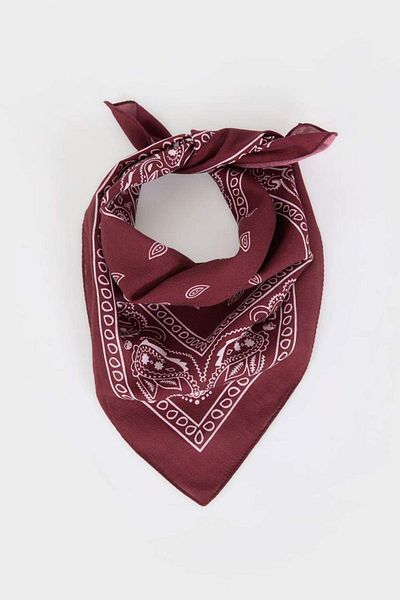 DeFacto Bandană din bumbac cu model unisex de sezon nou